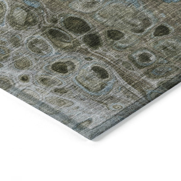 Chantille ACN1940-Brown Indoor/Outdoor Washable Rug