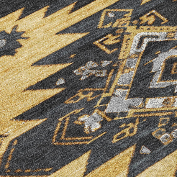 Chantille ACN1945-Gold Indoor/Outdoor Washable Rug
