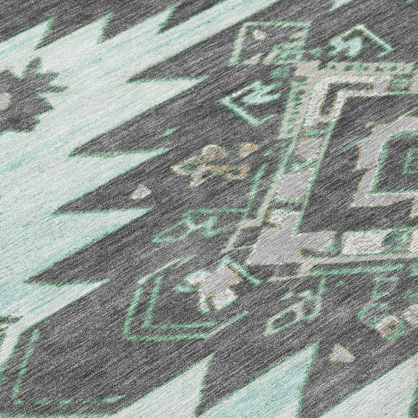 Chantille ACN1945-Mint Indoor/Outdoor Washable Rug