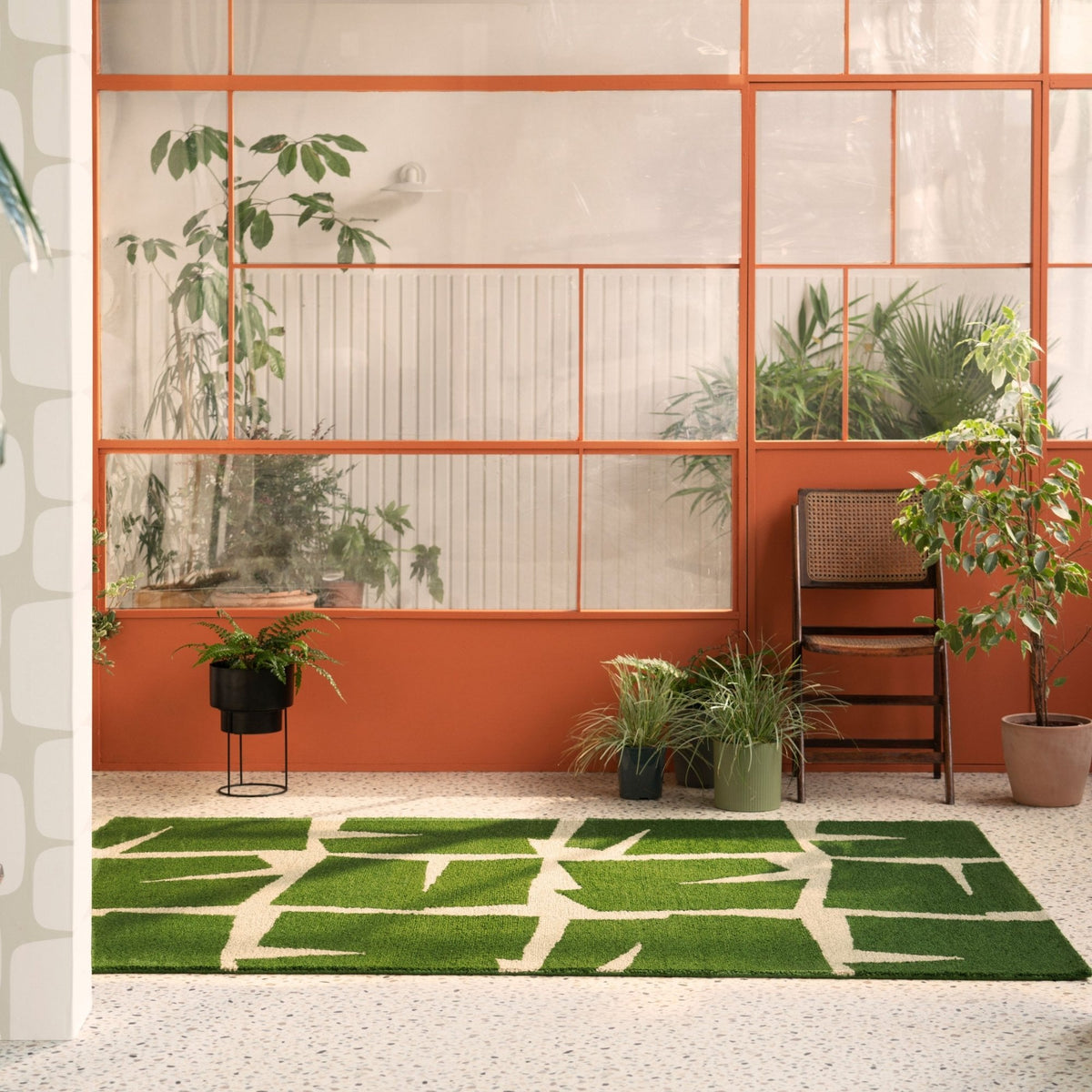 SCI Moqui Green Outdoor Rug