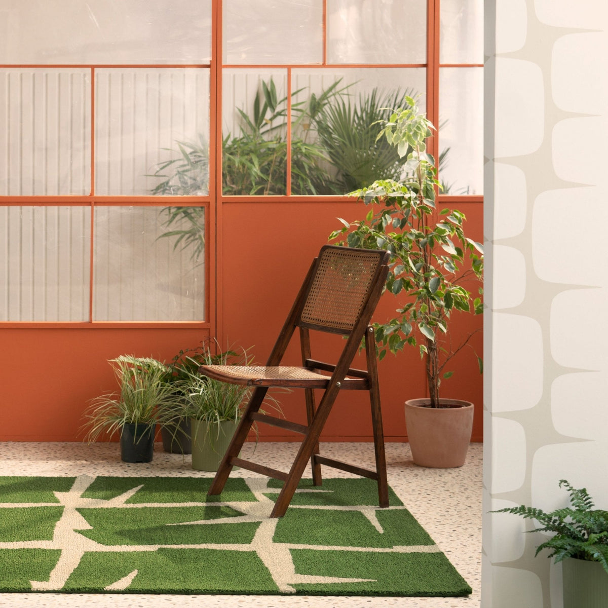 SCI Moqui Green Outdoor Rug