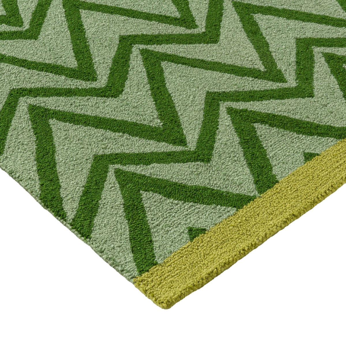 SCI Dhurrie Green Outdoor Rug