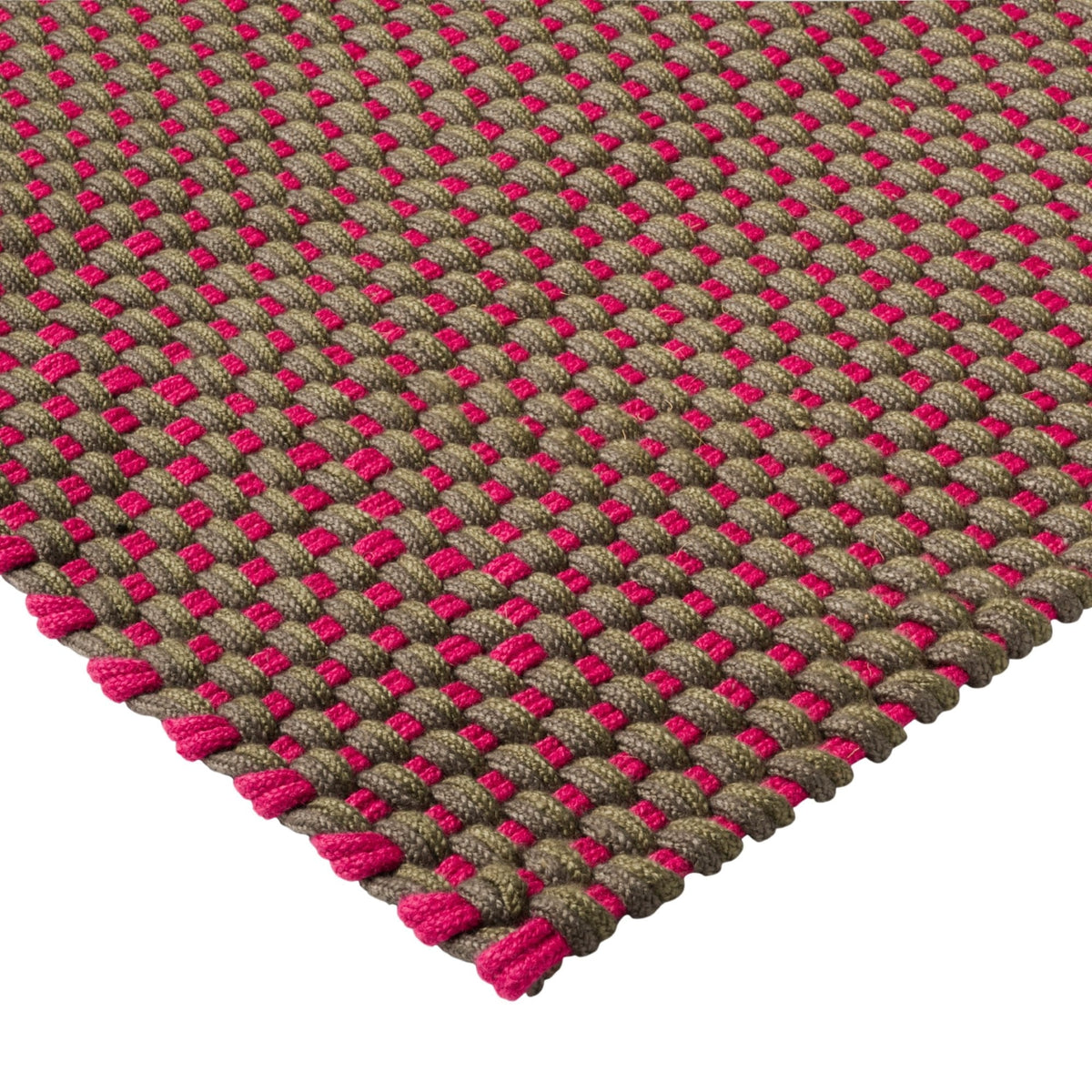Lace Tri-colore Thyme/Grey/Pink Outdoor Rug