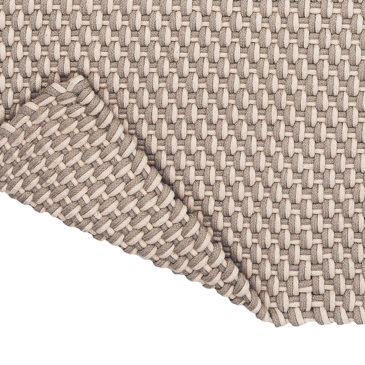 Lace Sage Grey/White Sand Outdoor Rug