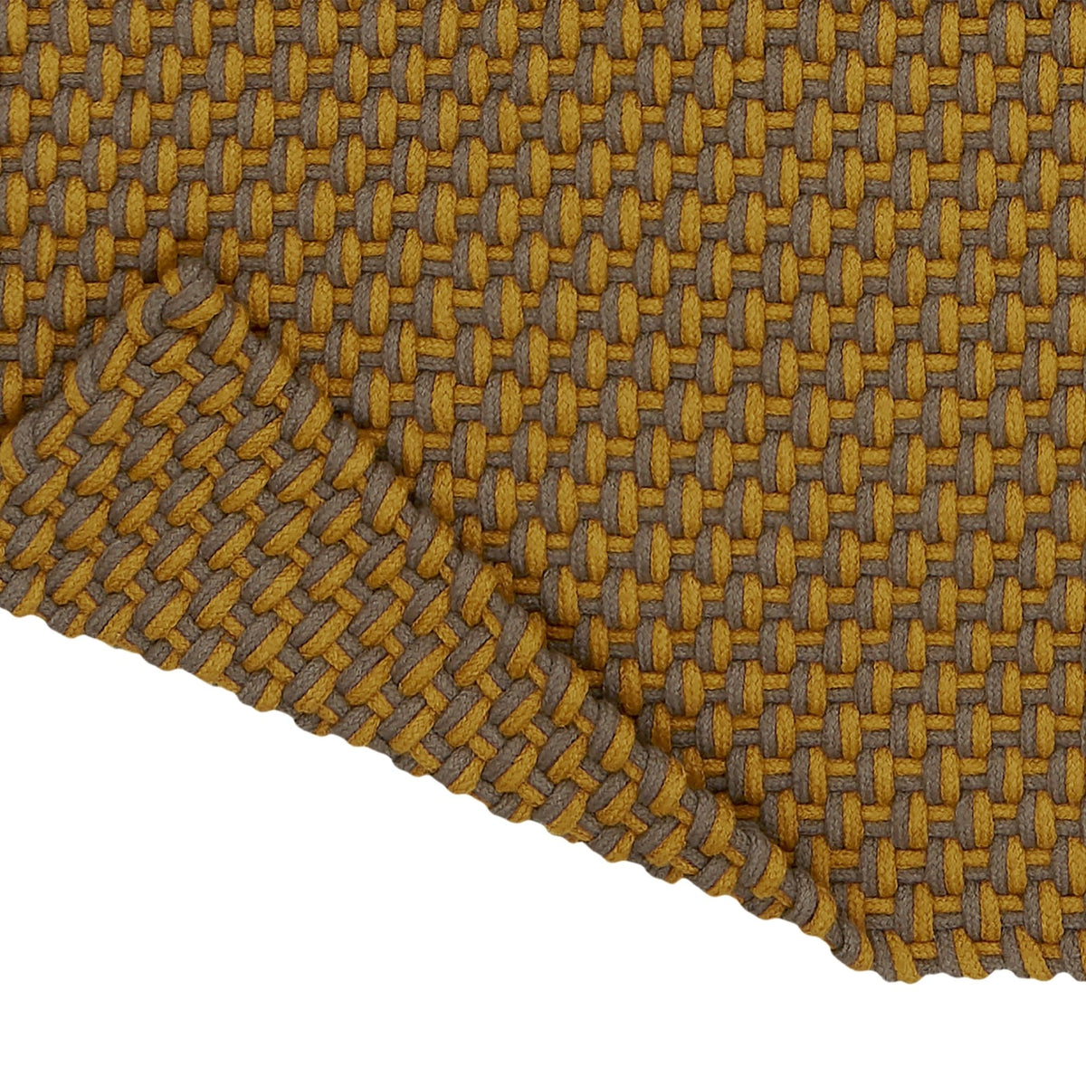 Lace Golden Mustard/Grey Taupe Outdoor Rug