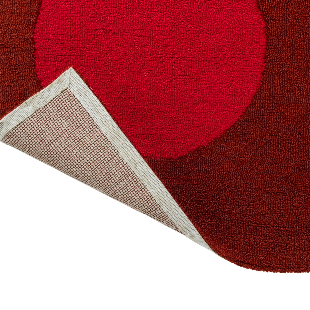 Habitat Festival Dots Red Outdoor Rug