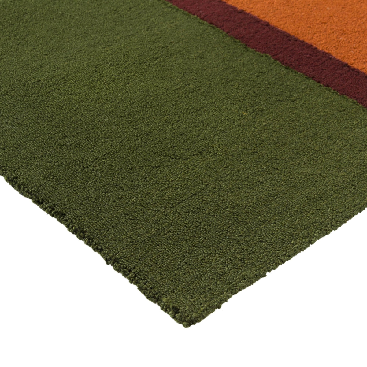Habitat Festival Stripe Orange Outdoor Rug