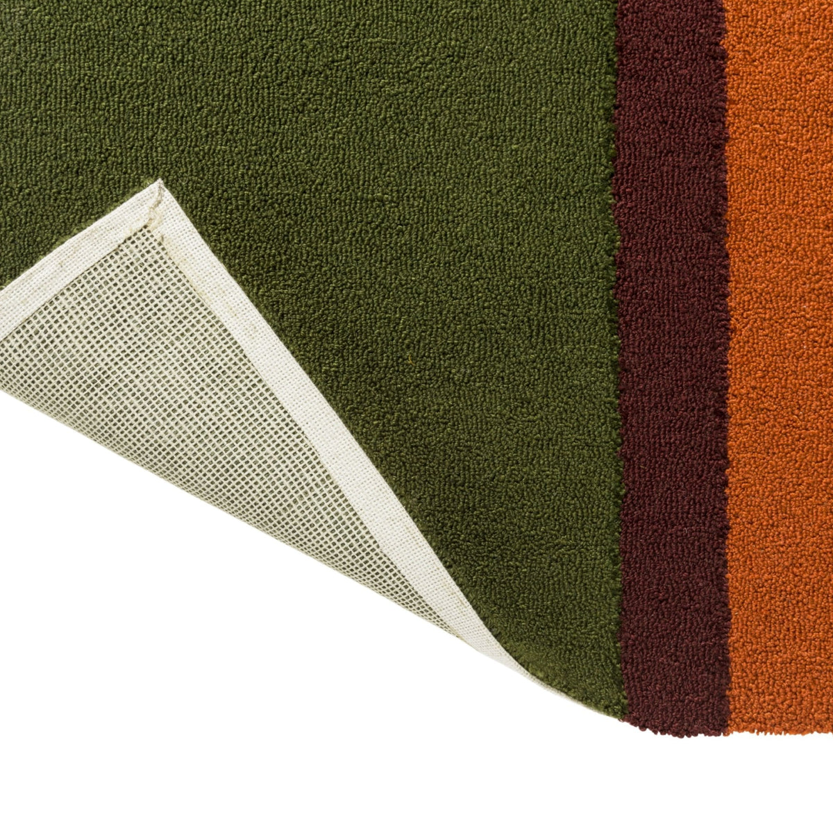 Habitat Festival Stripe Orange Outdoor Rug