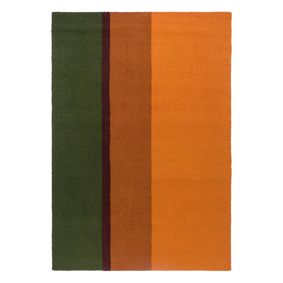 Habitat Festival Stripe Orange Outdoor Rug