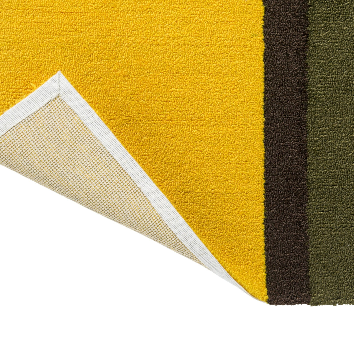 Habitat Festival Stripe Yellow Outdoor Rug