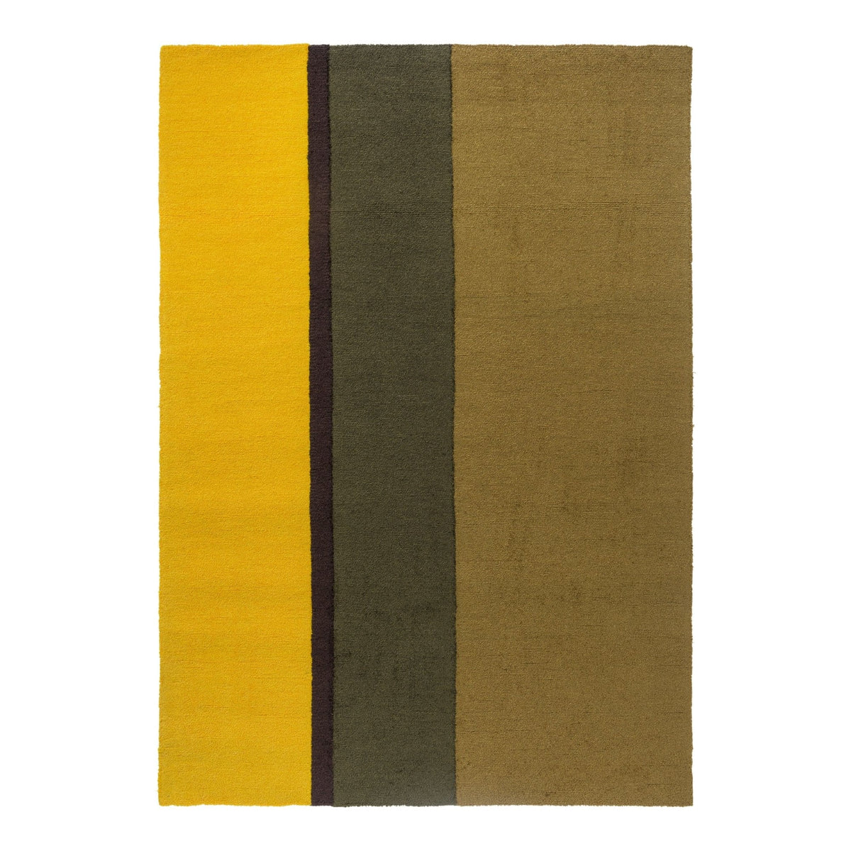 Habitat Festival Stripe Yellow Outdoor Rug