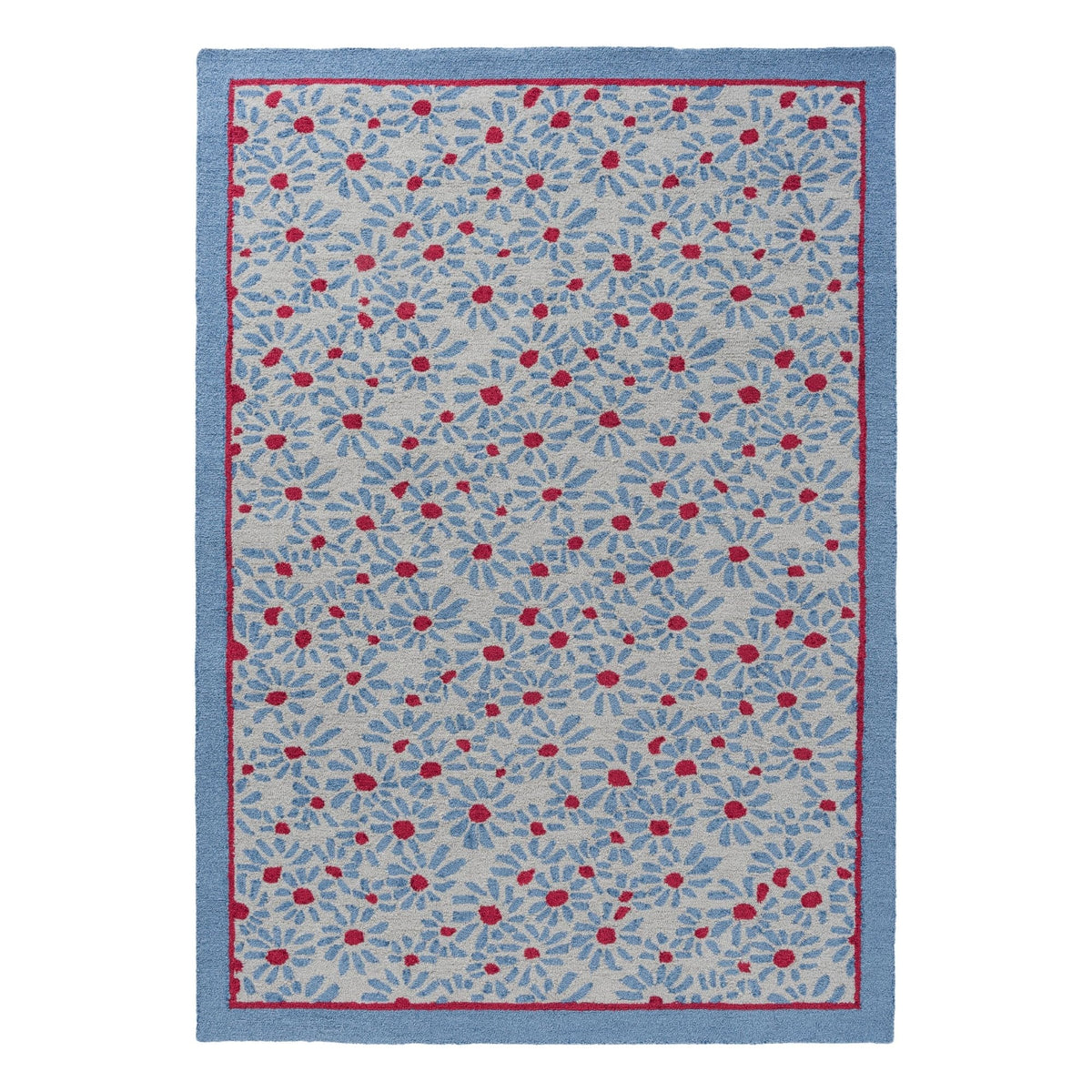 LA Thorncliff Sky Blue Outdoor Rug