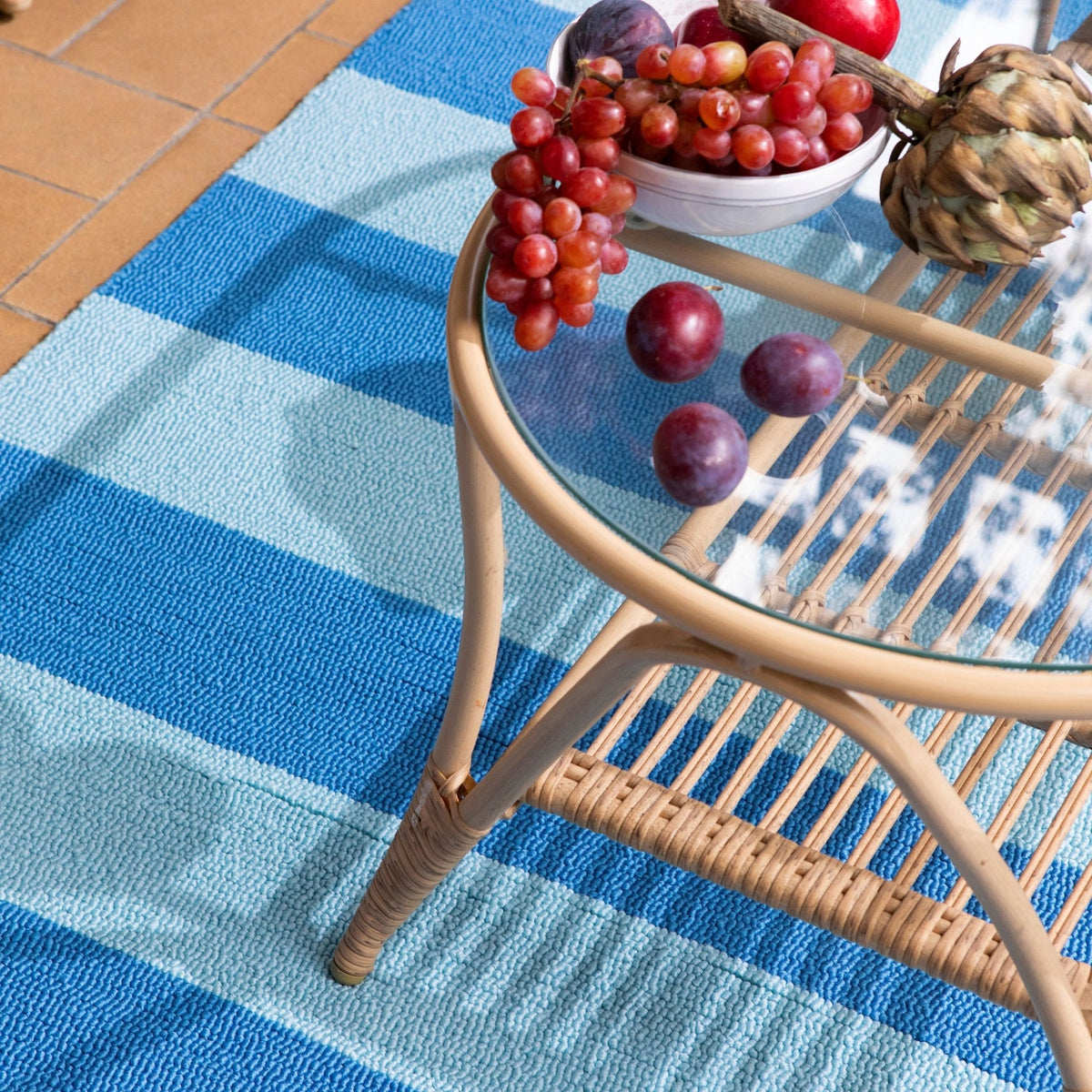 LA Lille Blue Sky Outdoor Rug