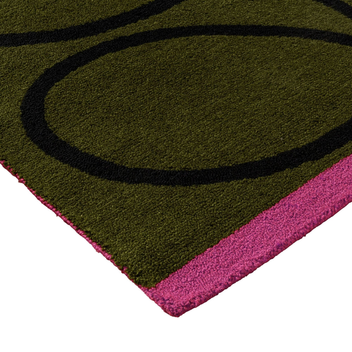 OR Linear Stem Olive Outdoor Rug