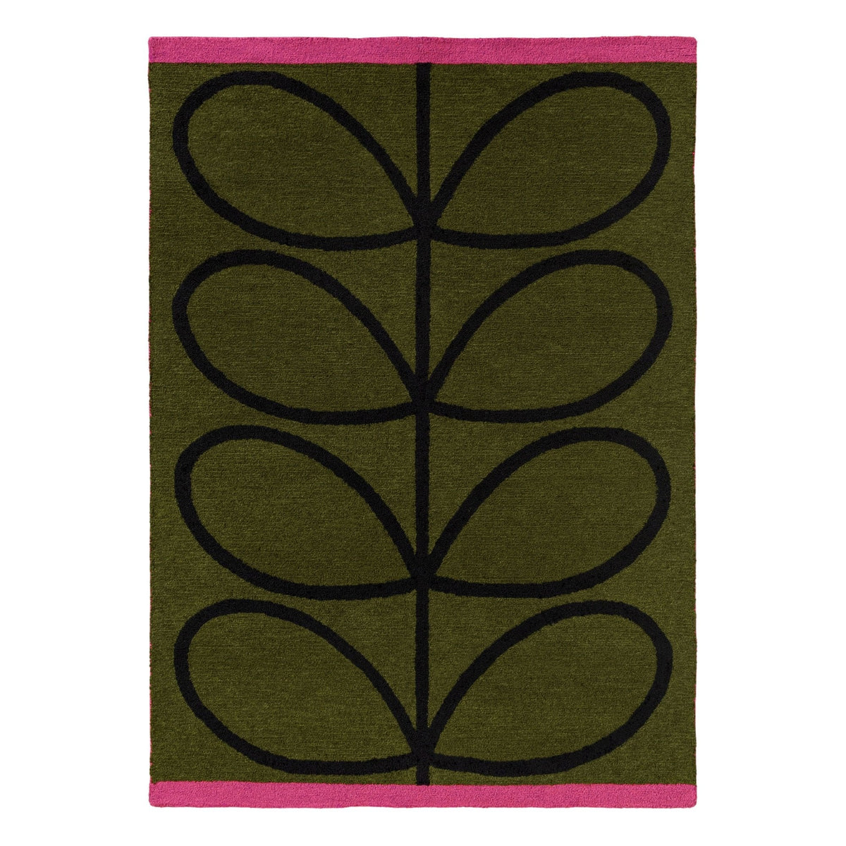 OR Linear Stem Olive Outdoor Rug