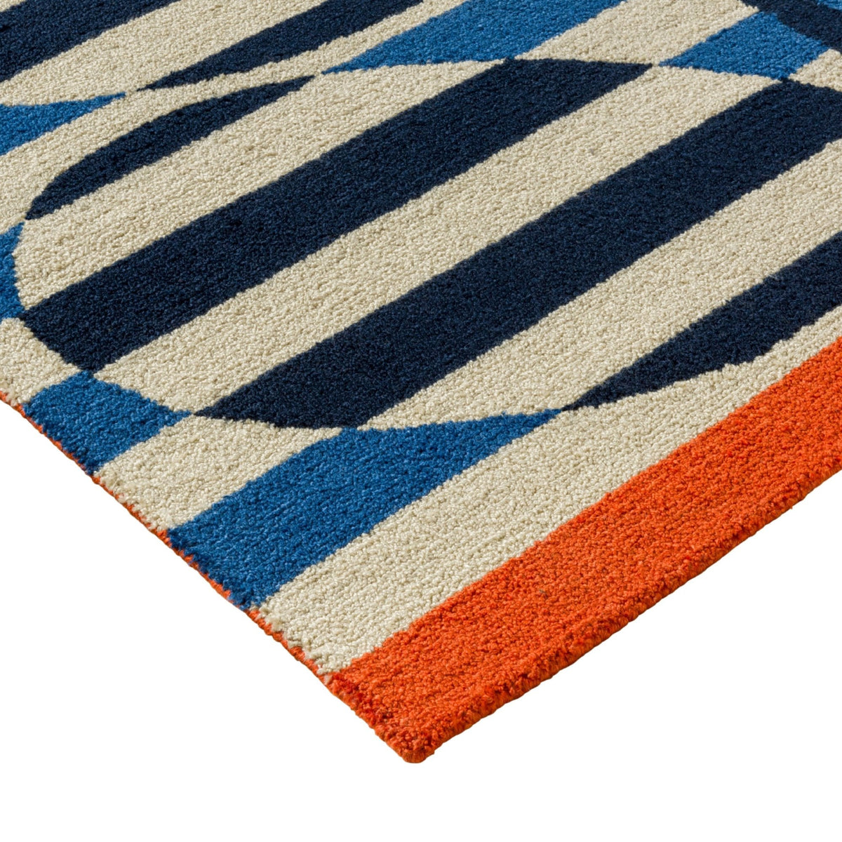 OR Stripy Stem Azure Outdoor Rug