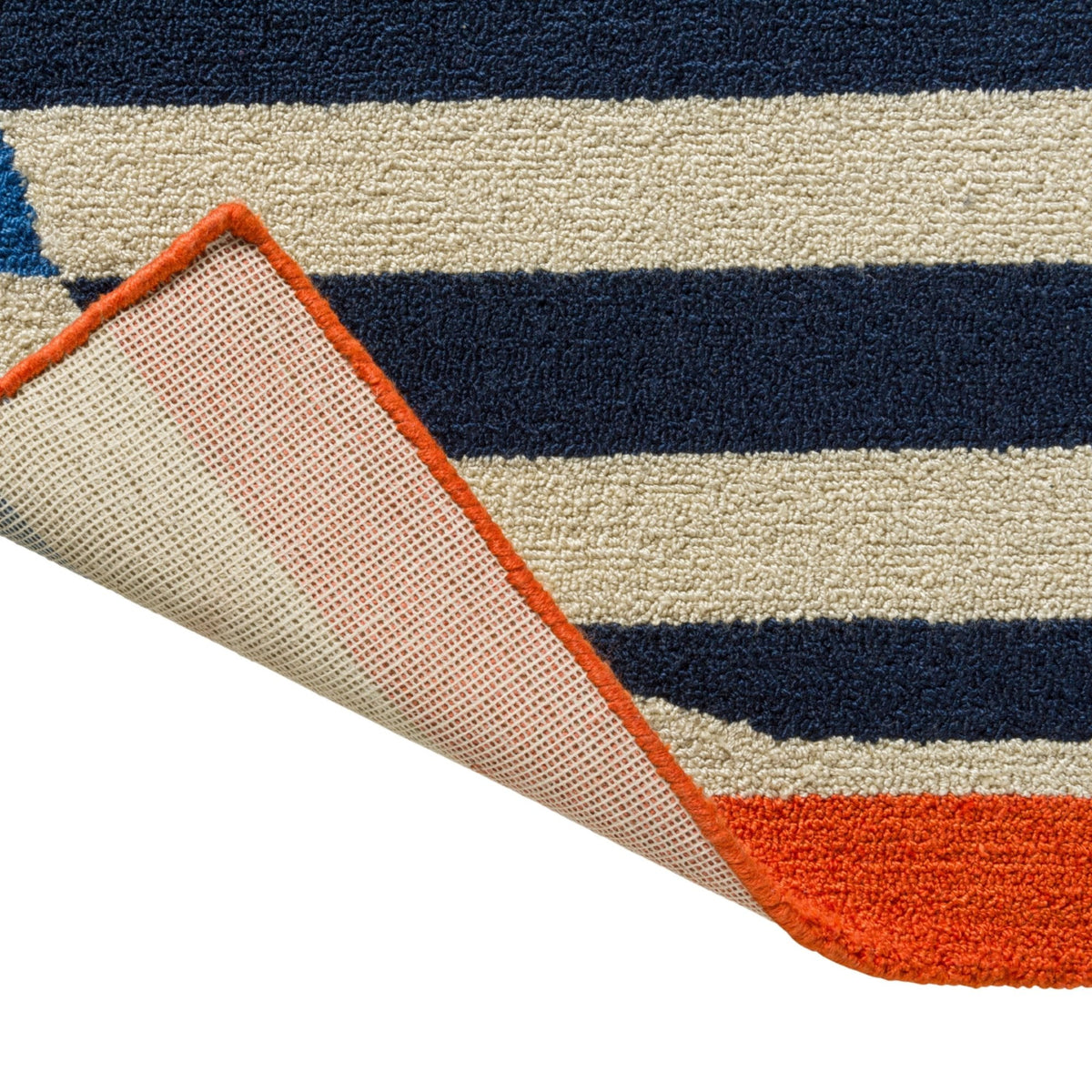 OR Stripy Stem Azure Outdoor Rug