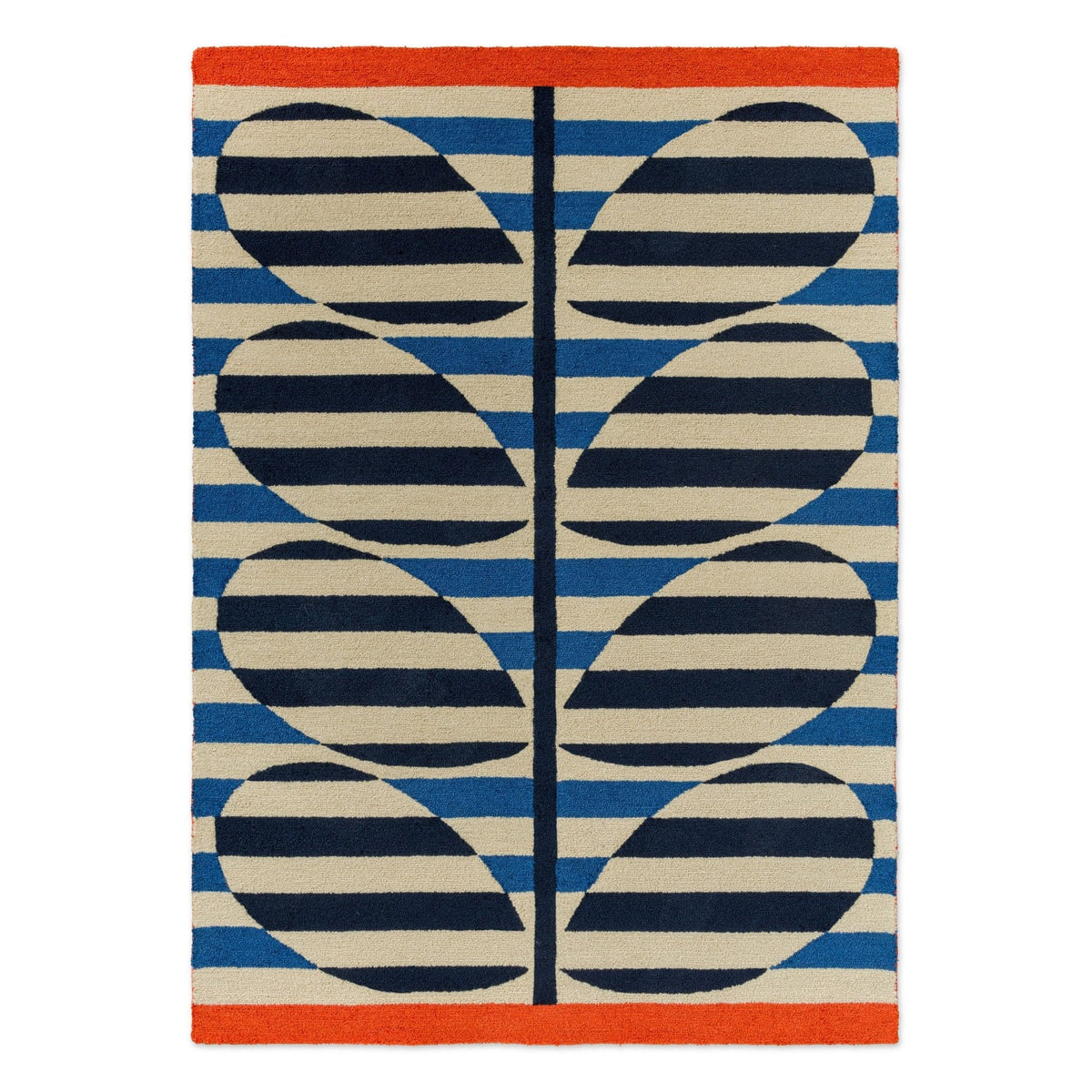 OR Stripy Stem Azure Outdoor Rug