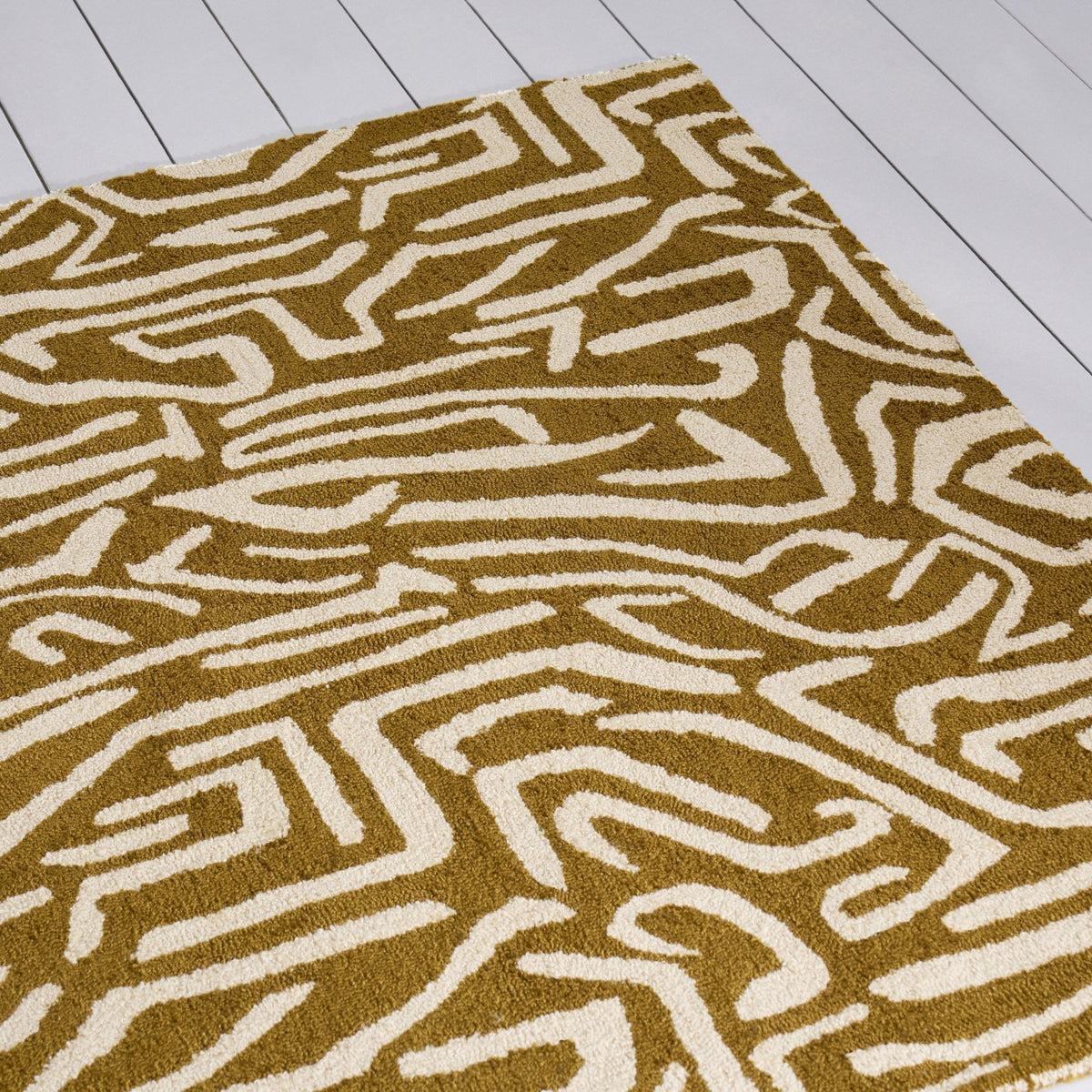 HAR Melodic Ochre/Gold Outdoor Rug