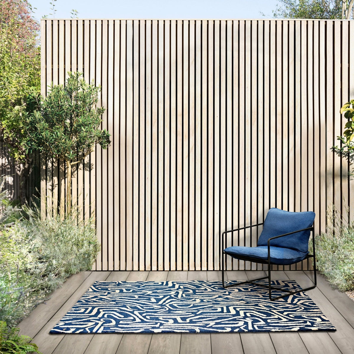 HAR Melodic Blue Outdoor Rug