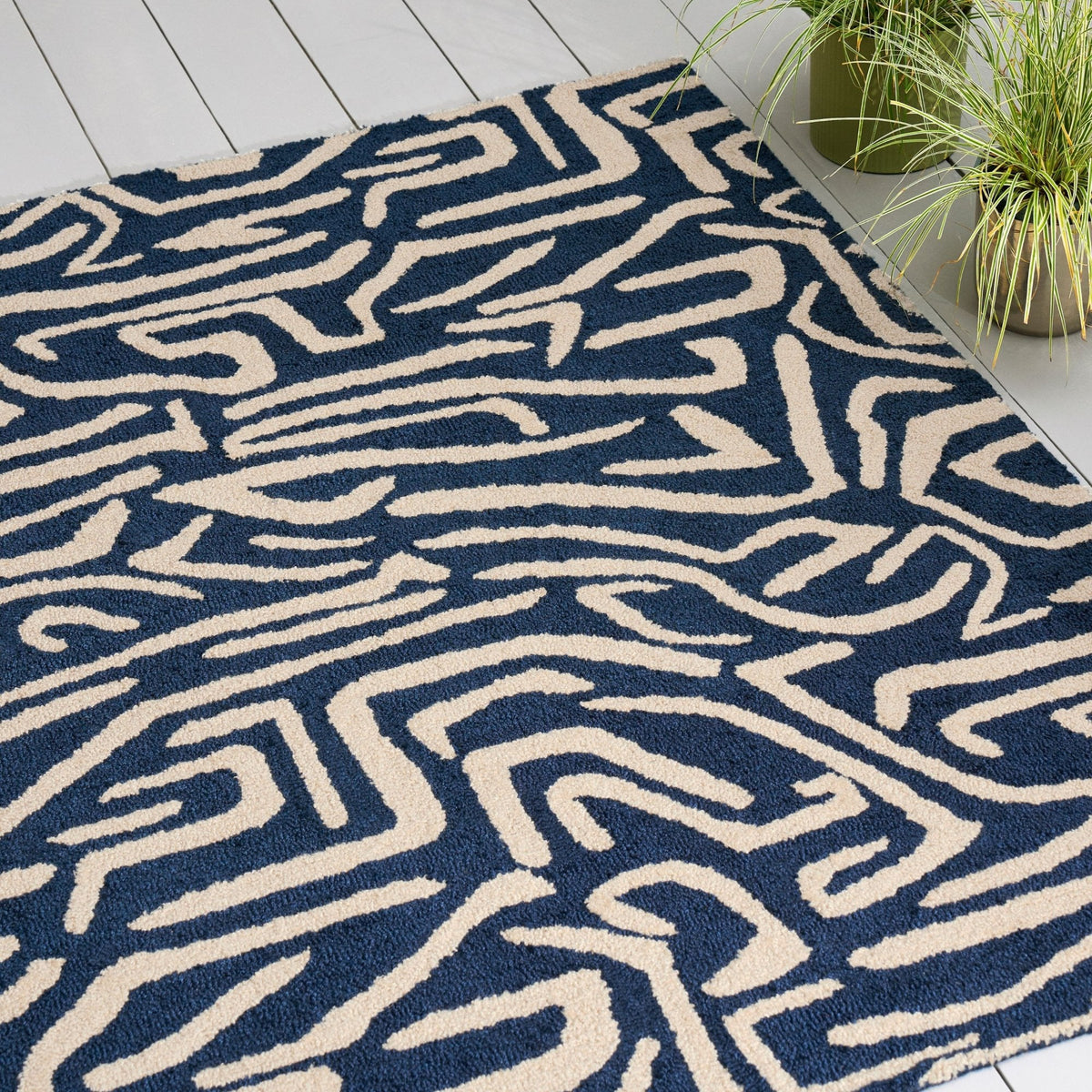 HAR Melodic Blue Outdoor Rug