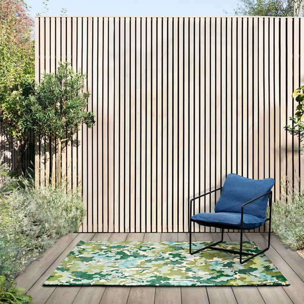 HAR Tree Tops Green Outdoor Rug