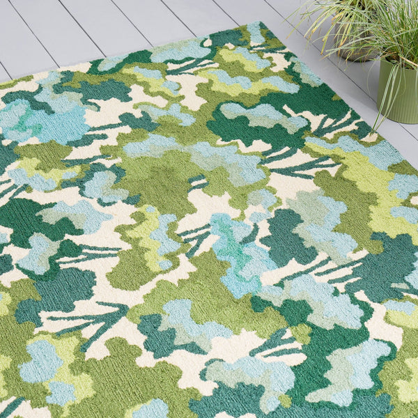HAR Tree Tops Green Outdoor Rug