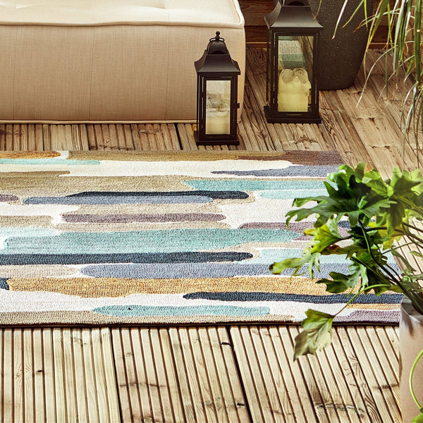 HAR Trattino-Sea Glass Outdoor Rug