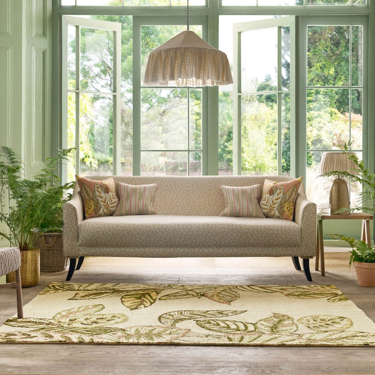 SAN Calathea Samphire Outdoor Rug
