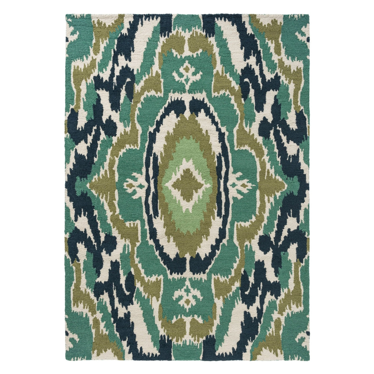 HAR Ixora-Emerald/Palm/Chartreuse Outdoor Rug