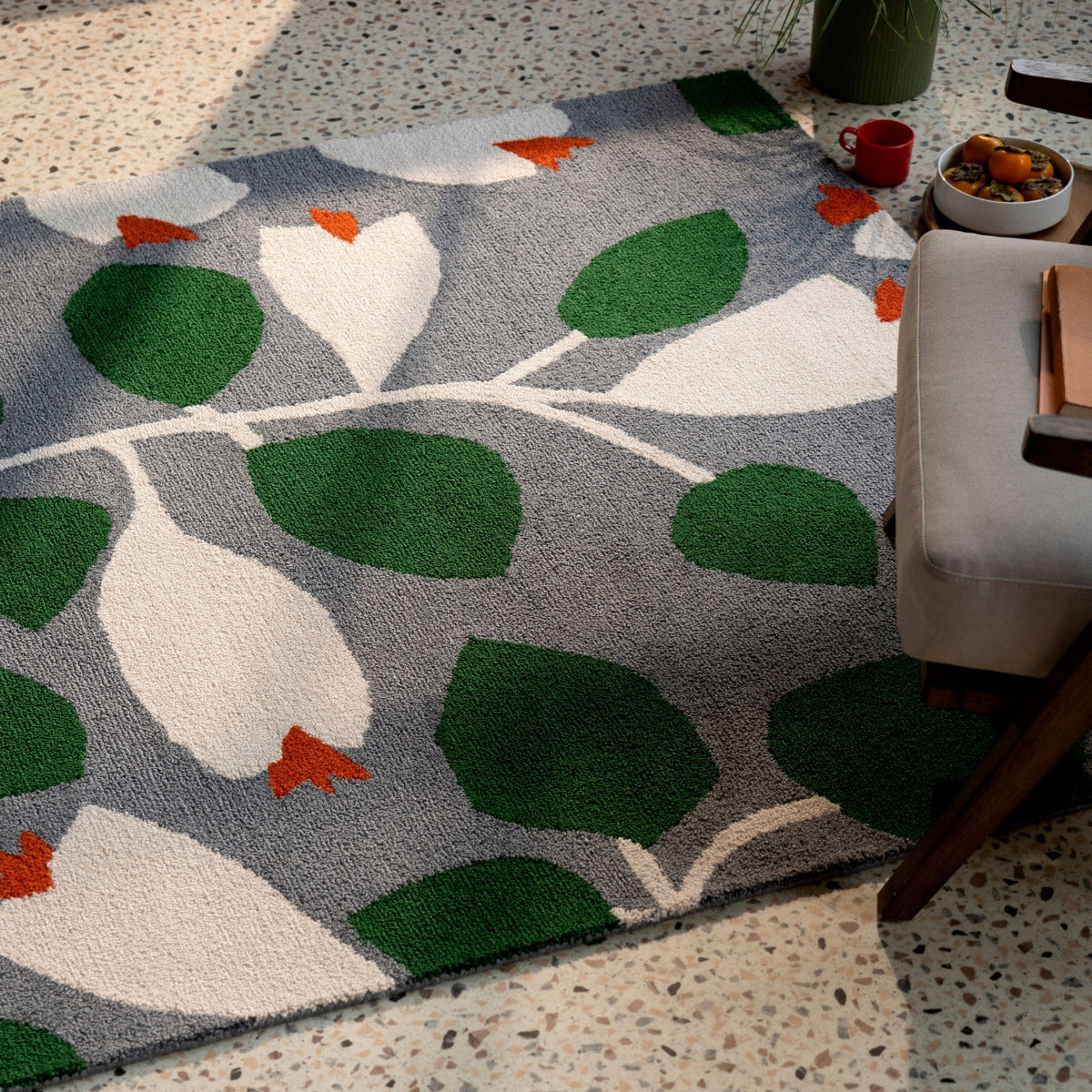 SCI Rosehip Blue Outdoor Rug