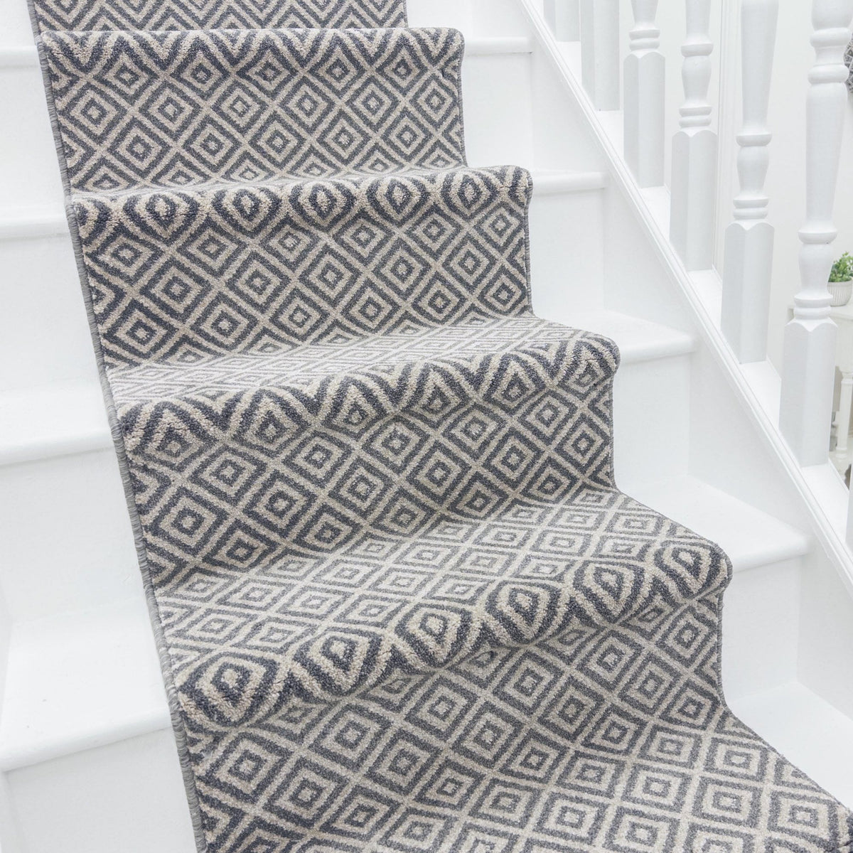 National Treasures Frosted Stone Stair Runner