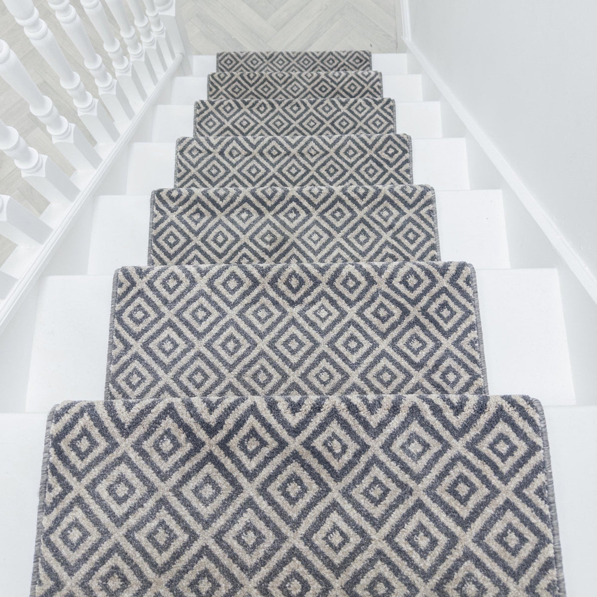 National Treasures Frosted Stone Stair Runner