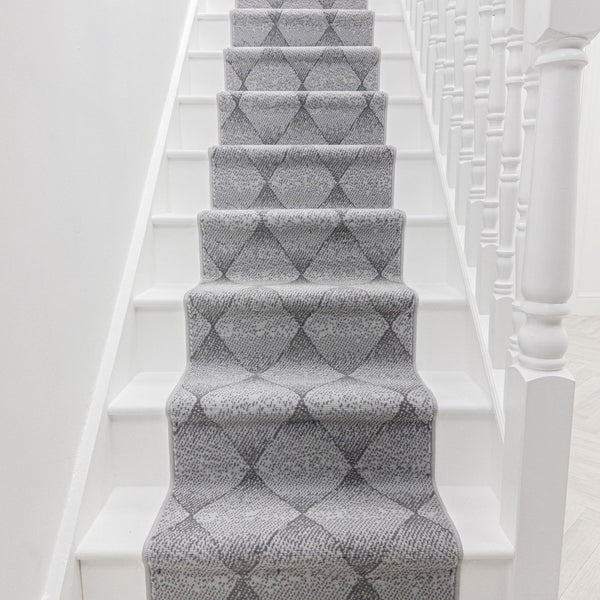Harlequin Gray Stair Runner
