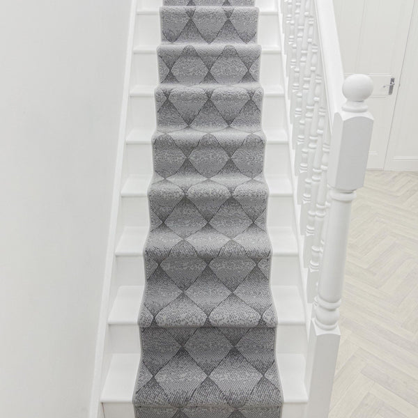 Harlequin Gray Stair Runner