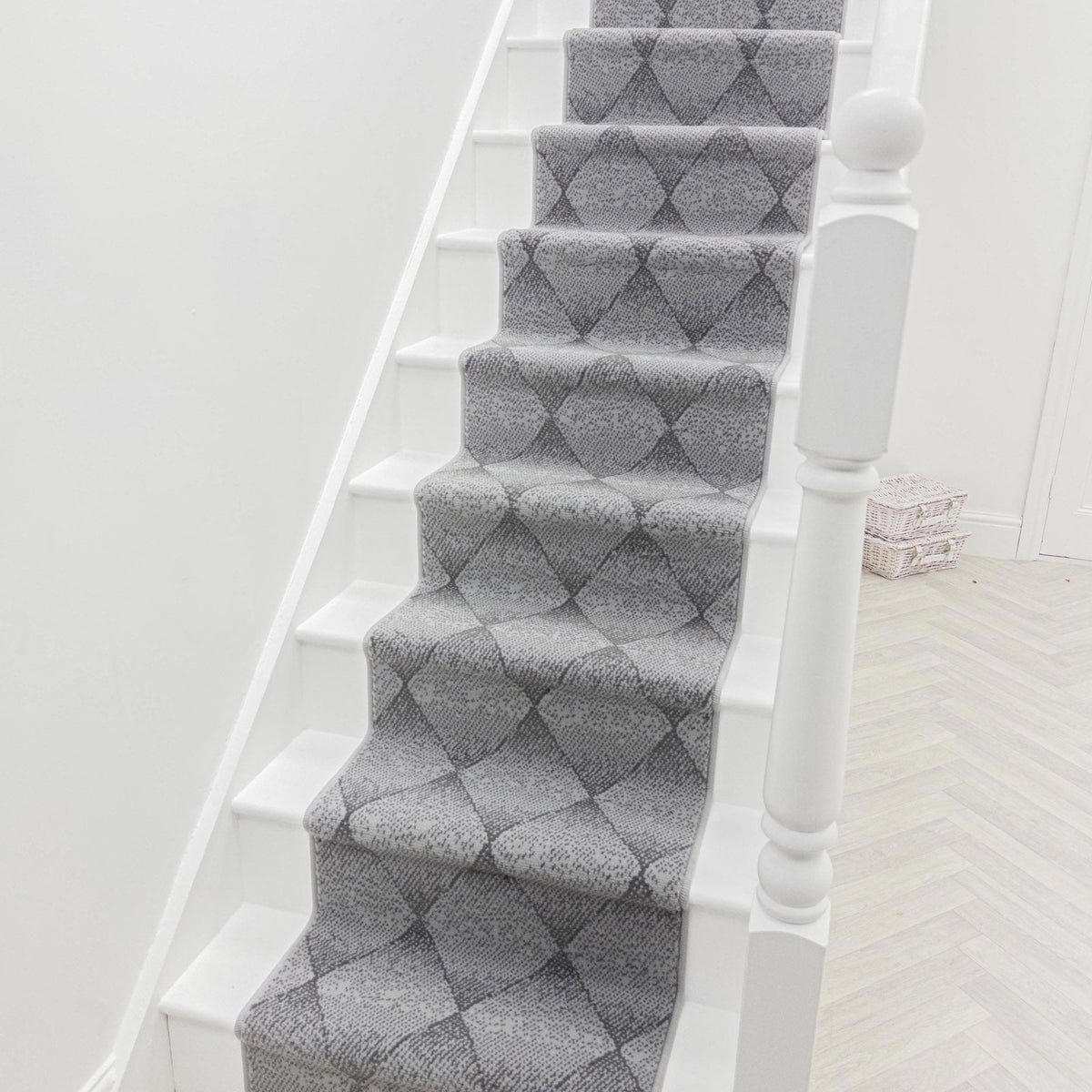 Harlequin Gray Stair Runner