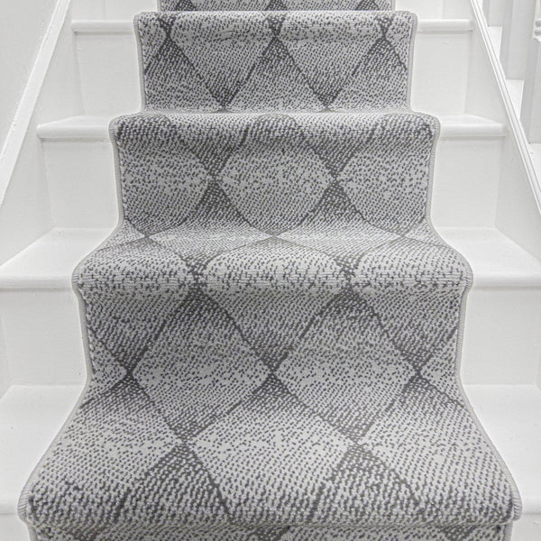 Harlequin Gray Stair Runner