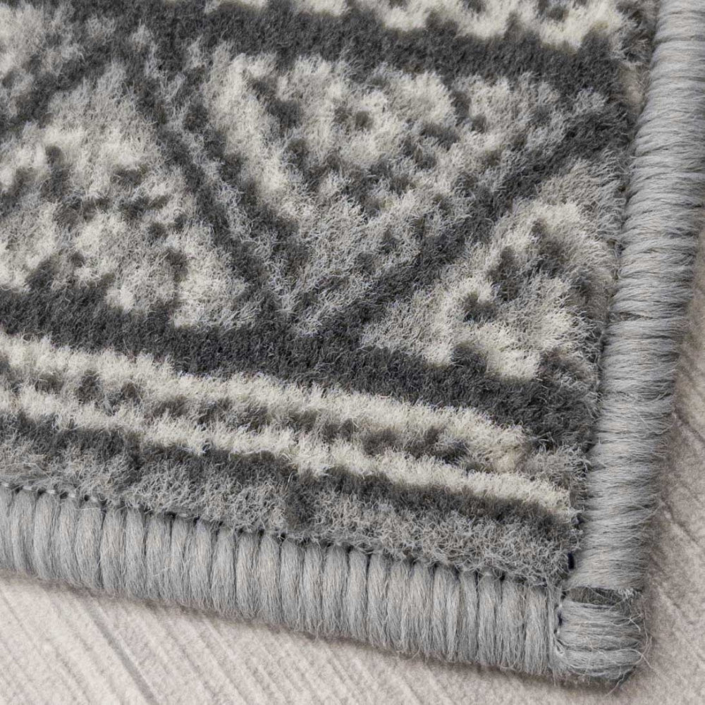 Heriz Grey Hall Runner