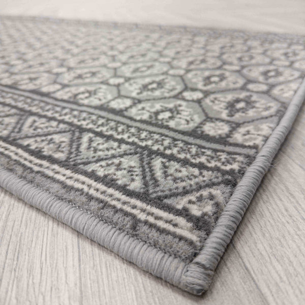 Heriz Grey Hall Runner