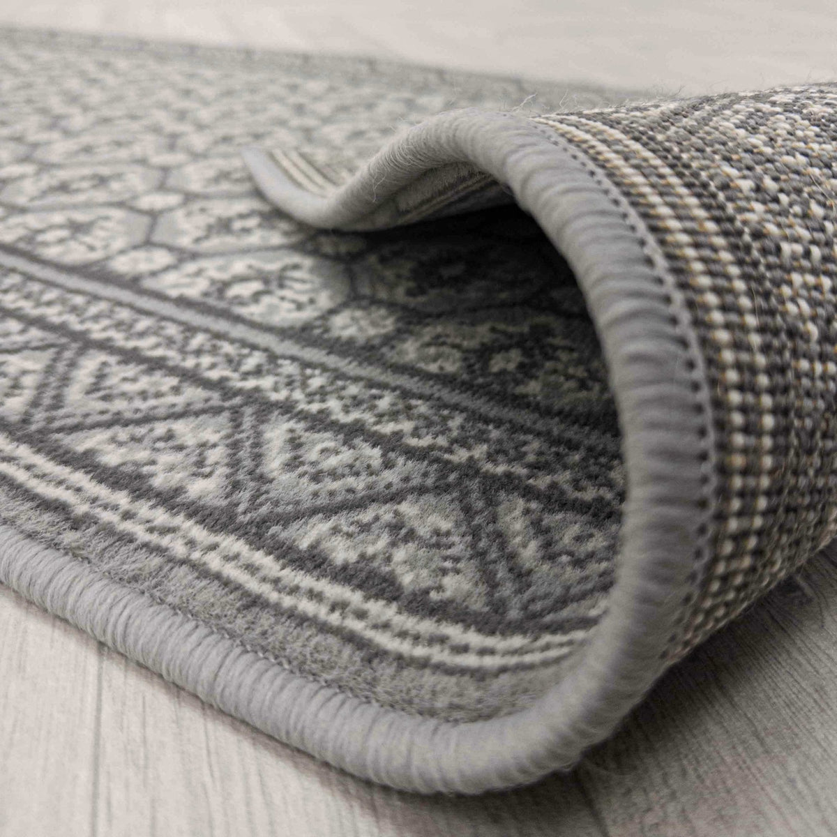 Heriz Grey Hall Runner