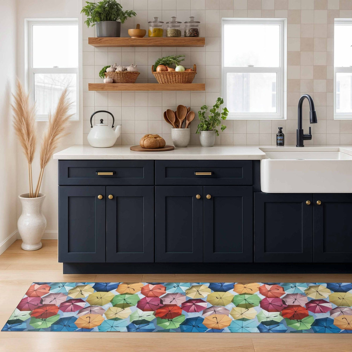 Rain Tapis de Cuisine