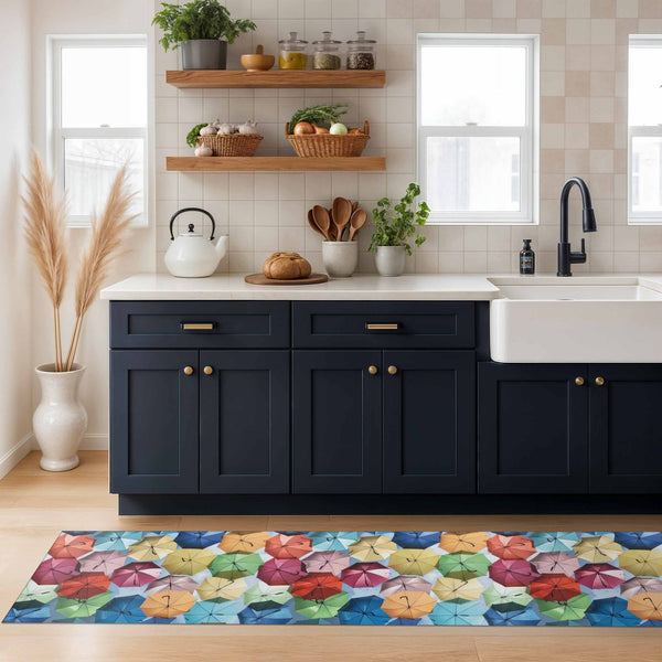 Rain Tapis de Cuisine