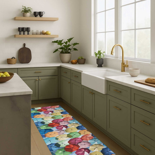 Rain Tapis de Cuisine