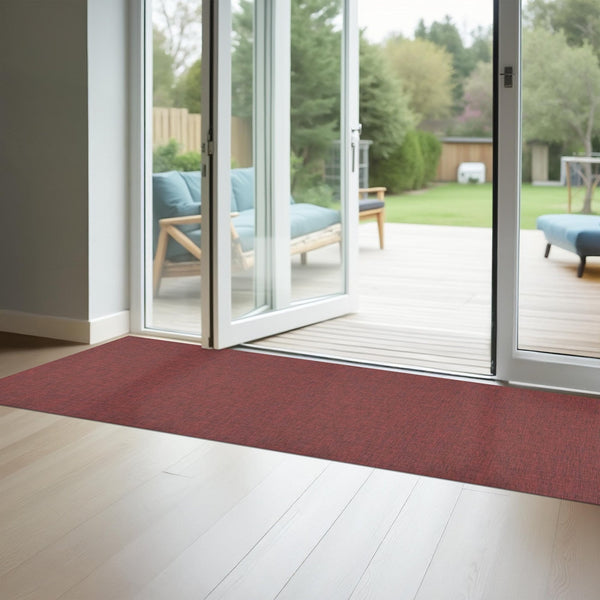 Red Tapis de Cuisine