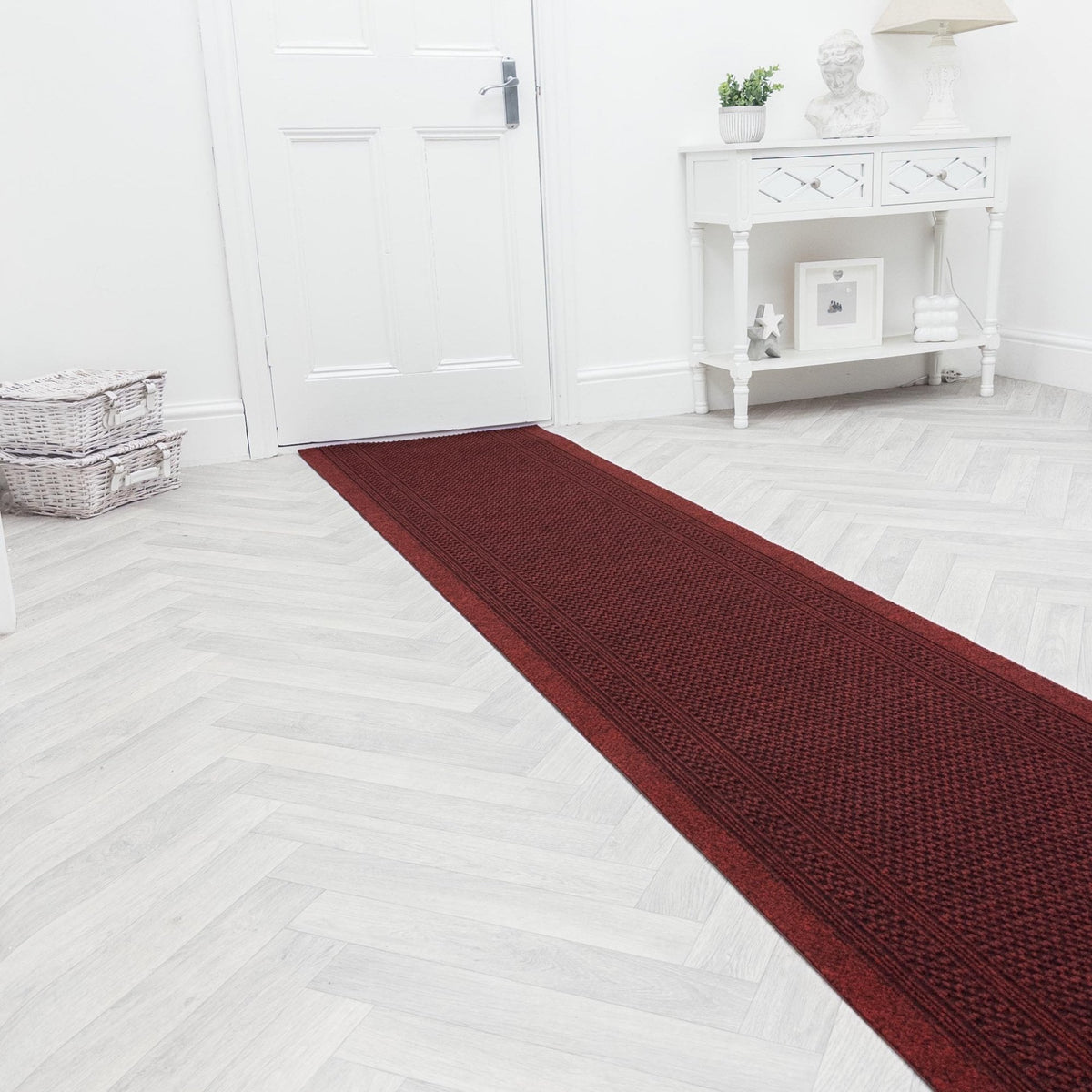 Aztec Red  Hall Runner