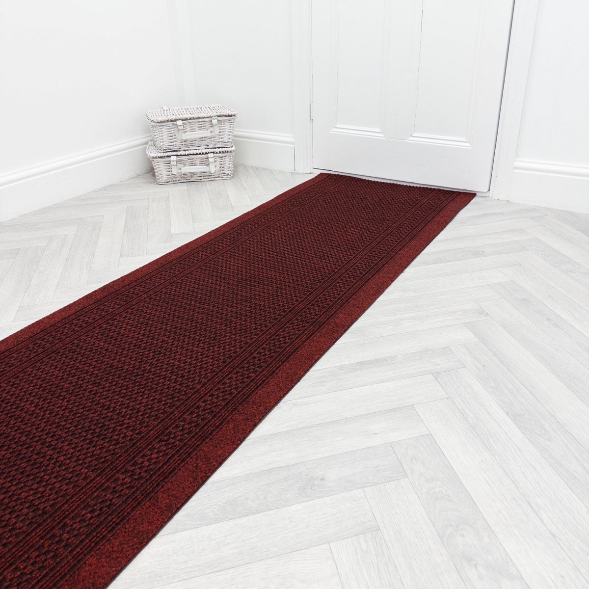 Aztec Red  Hall Runner