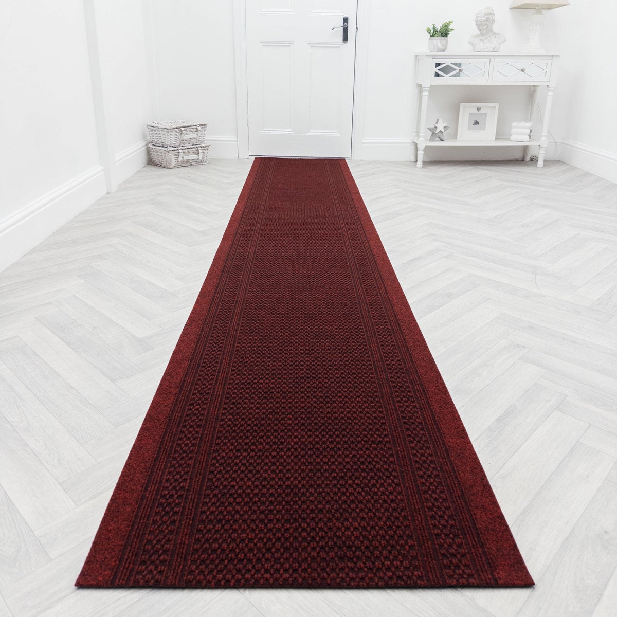 Aztec Red  Hall Runner