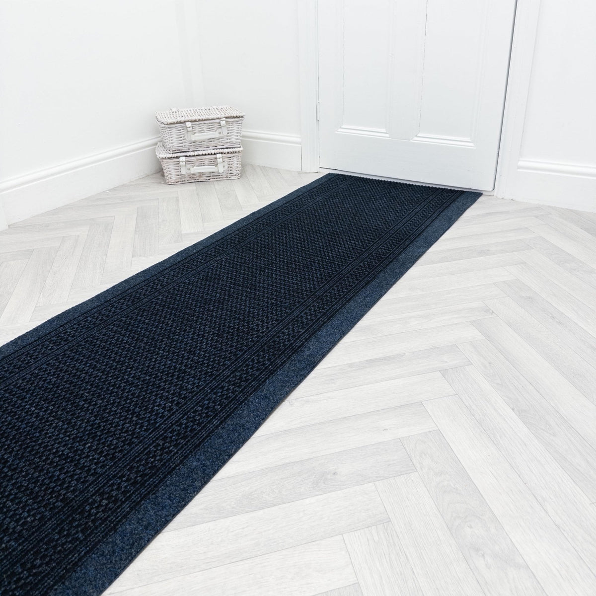 Aztec Bleu Tapis de couloir