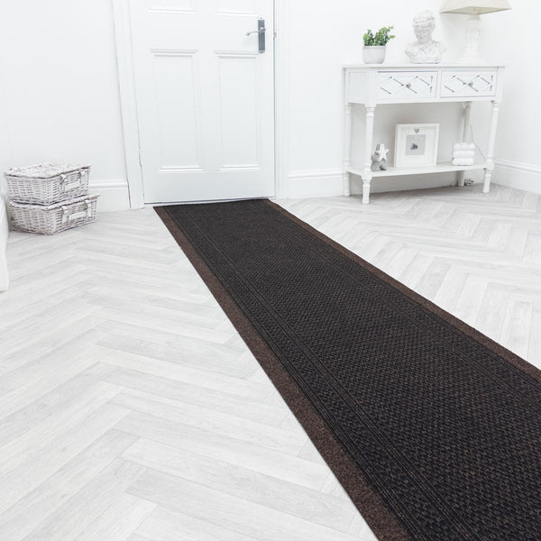Aztec D. Brown  Rug Runner