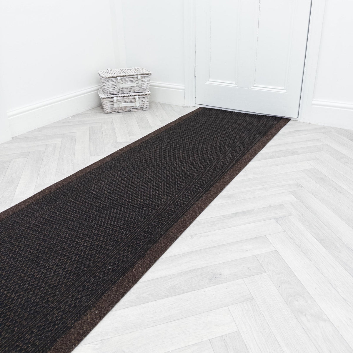 Aztec D. Brown  Rug Runner